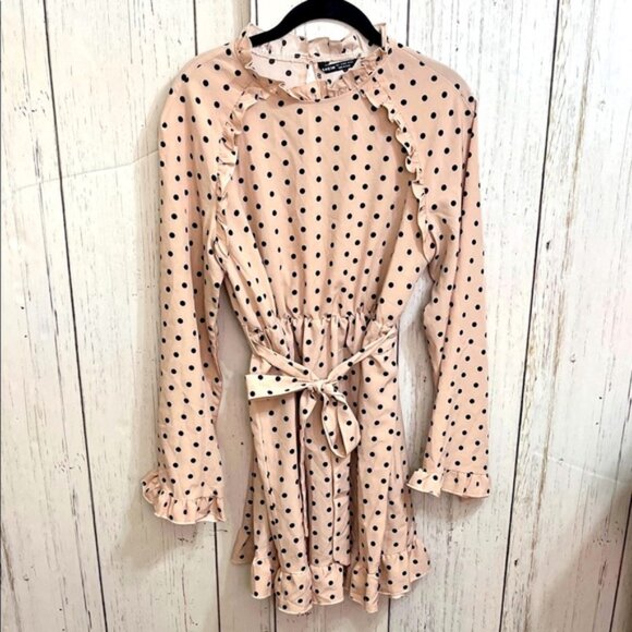 SHEIN Dresses & Skirts - SHEIN Black Polka Dot Dress